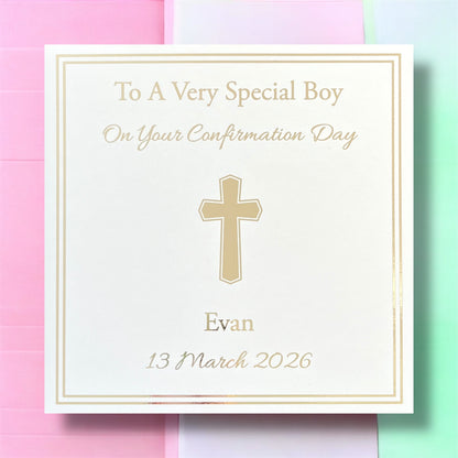 'Blessing' Special Girl/Boy Confirmation Day Card