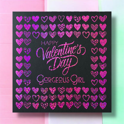 'Sketch Hearts' Valentine’s Day Card