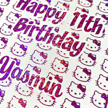 'Hello Kitty' Birthday Card
