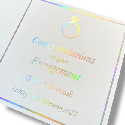 'Bling Ring' Congratulations Engagement Card